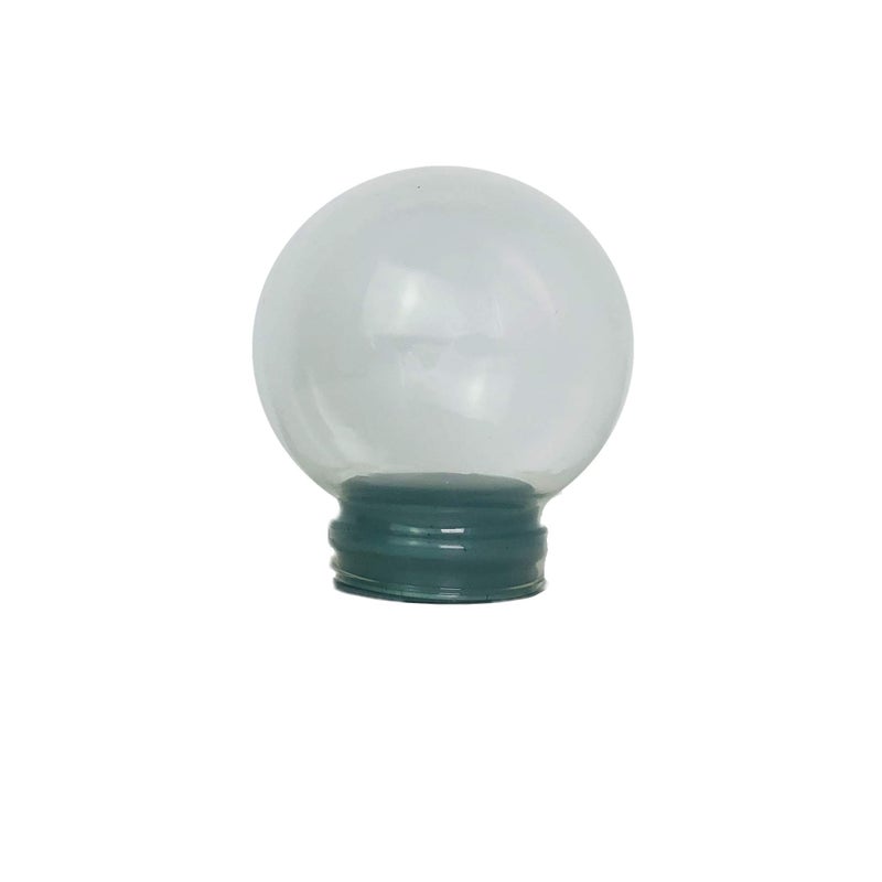 Youda Home Decoration DIY Empty Glass Snow Globe Kit (D45mm) - Water Globe Accessories - Image 2